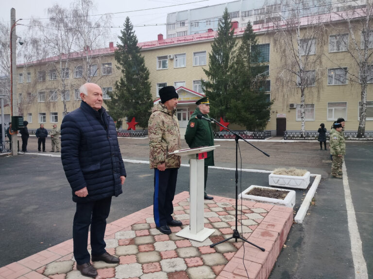    33 оренбуржца отправились служить в казачий батальон «Форштадт» Вячеслав Войтин