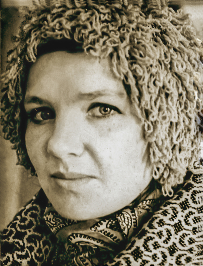 Поэтесса Е. Иванникова, 1972-3 г.