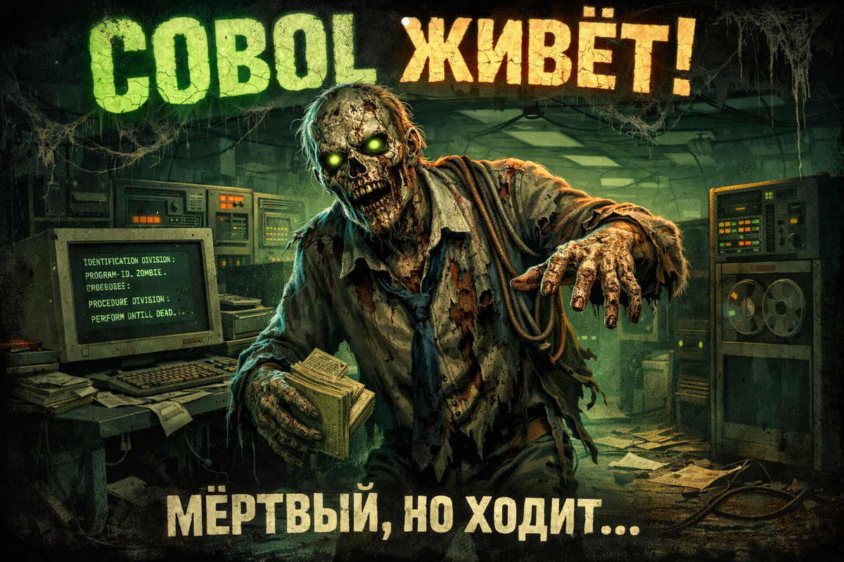 COBOL живёт, как зомби - мёртвый, но ходит