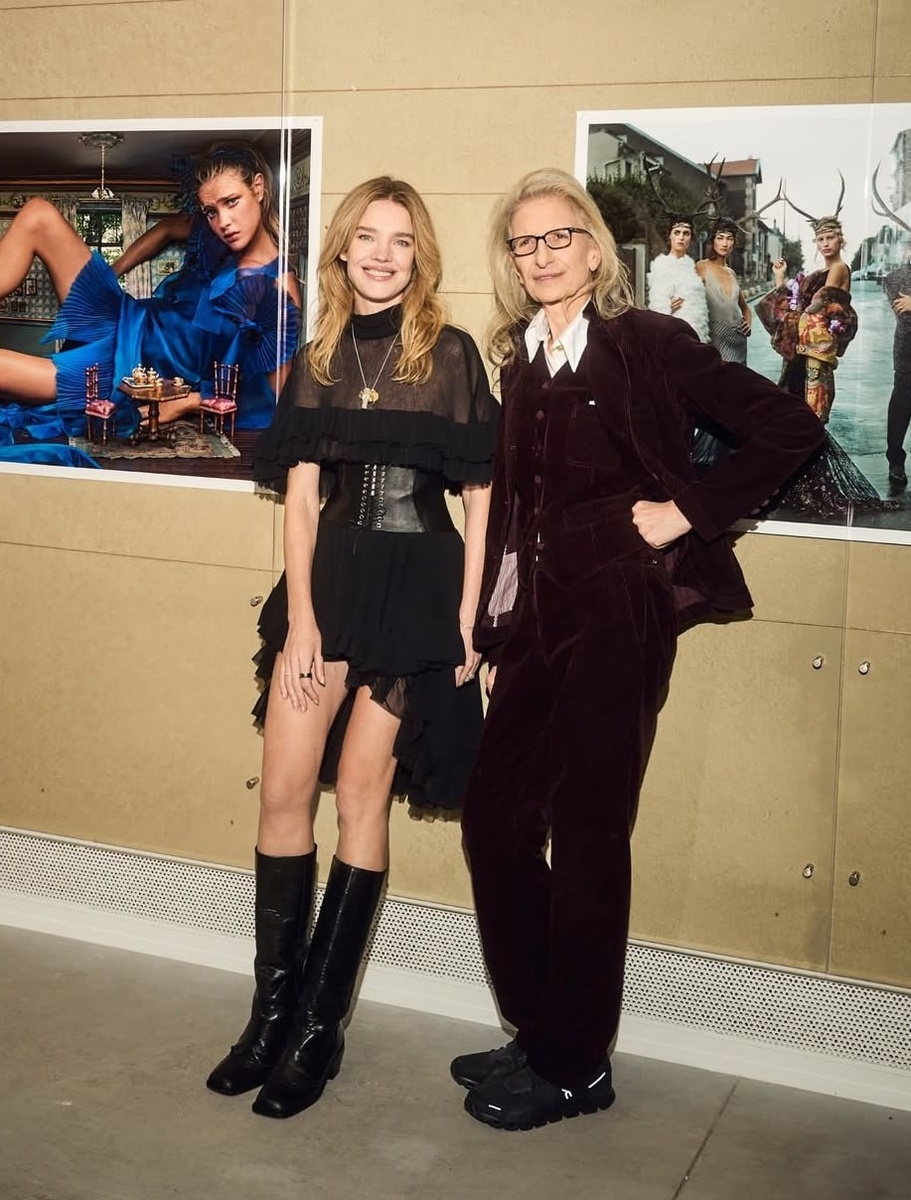    Наталья Водянова и Энни ЛейбовицСоцсети