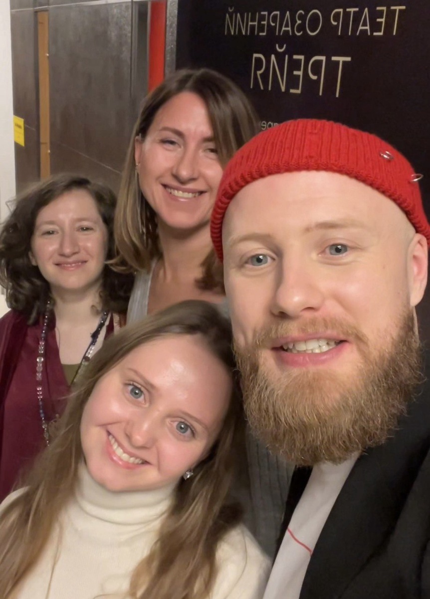 Теплое фото после постановки 