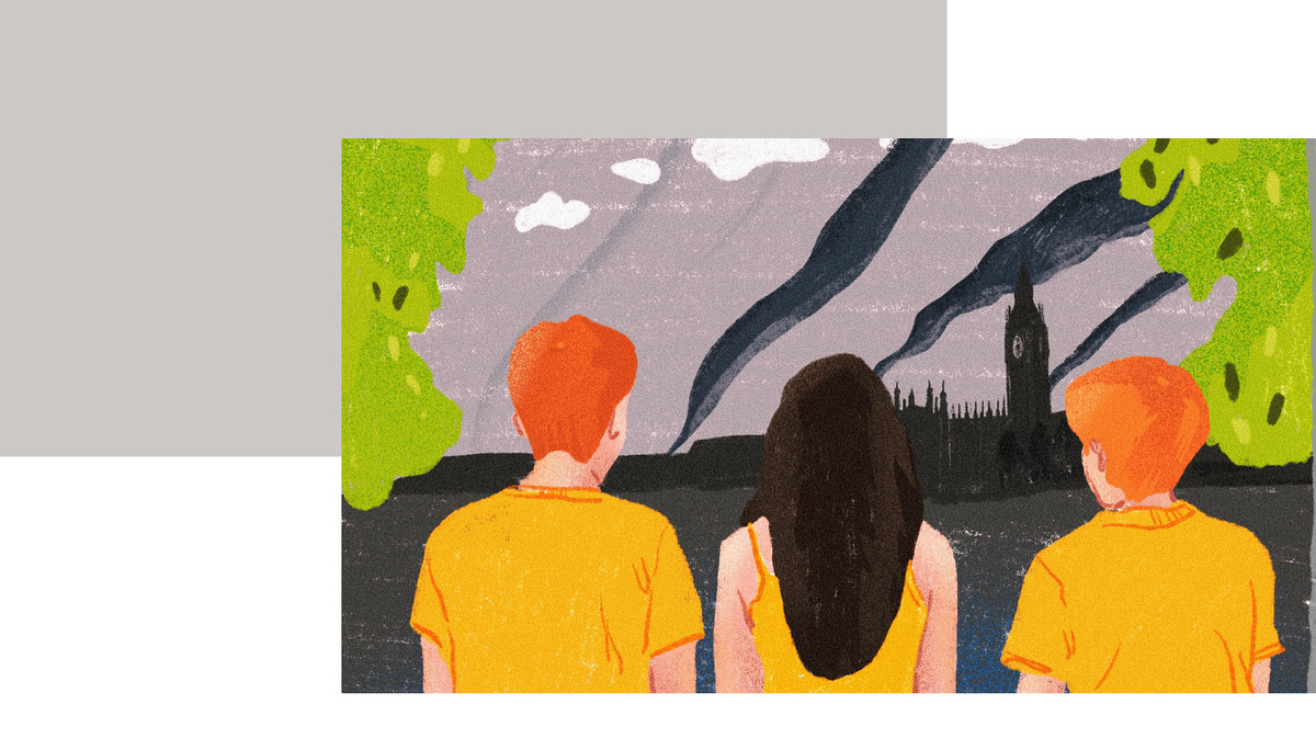 Фрагмент рисунка из моего читательского дневника к одной из книг. 