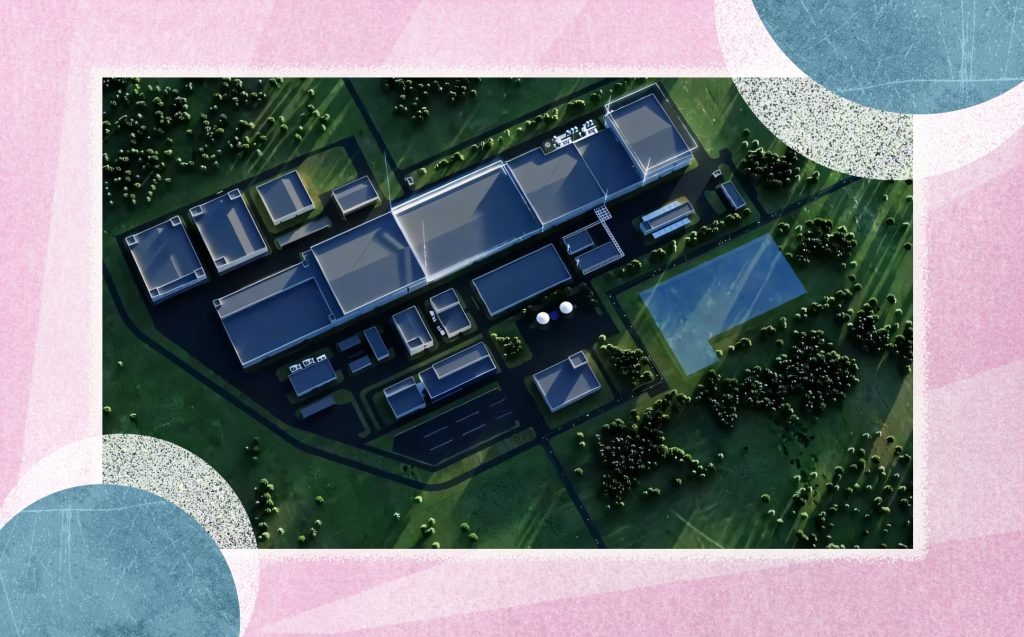 Проект гигафабрики в Неманском районе. Источник: РЭНЕРА