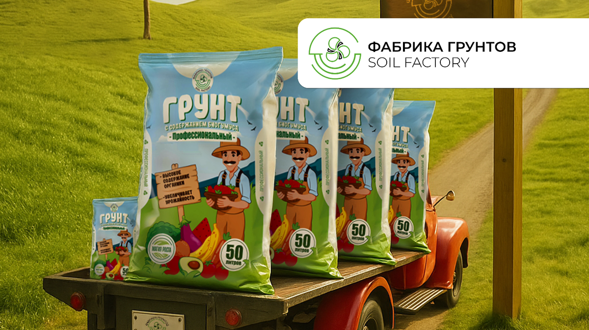 Грунт профессиональный с биогумусом из линейки "Магия роста"
