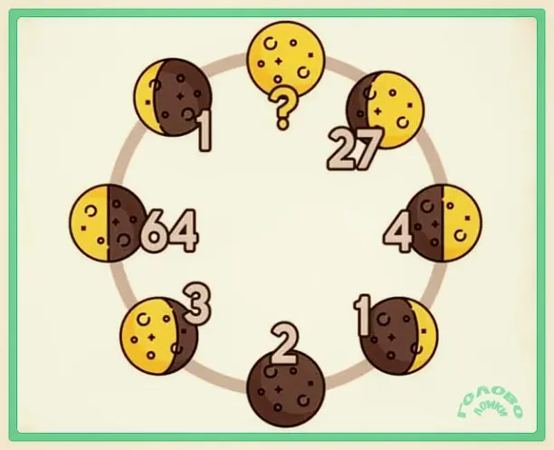 🌕 ЛУННАЯ ЗАГАДКА: какое число скрыто под знаком вопроса?