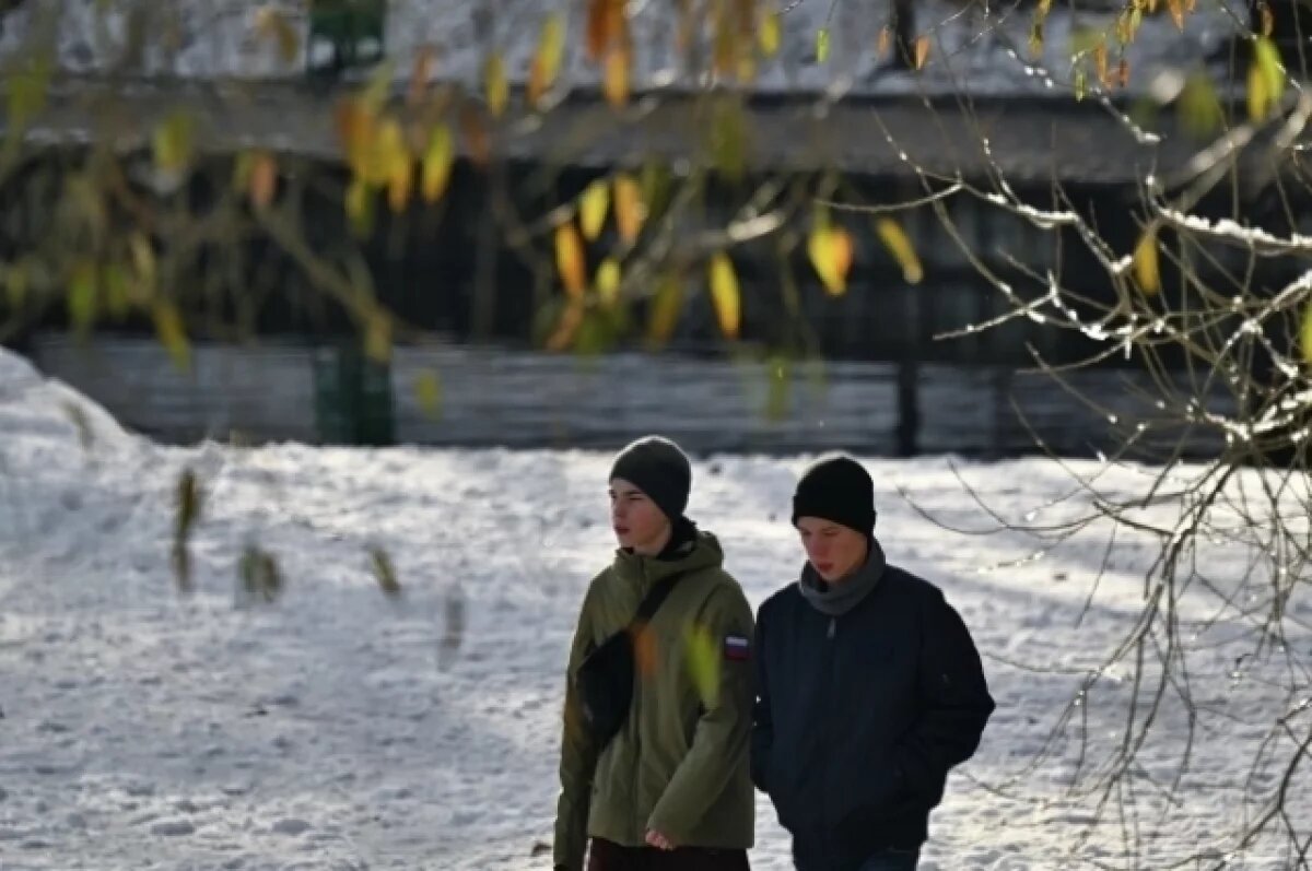    Уже с сегодняшнего дня формируется устойчивый снежный покров.