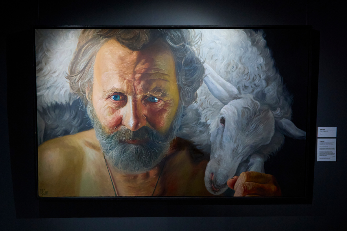 Пастух, холст, масло, 2010 г.