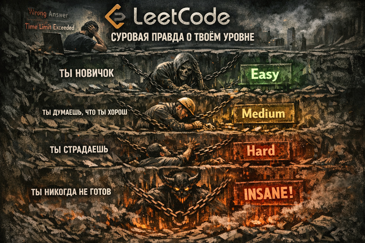 LeetCode - суровая правда о твоём уровне