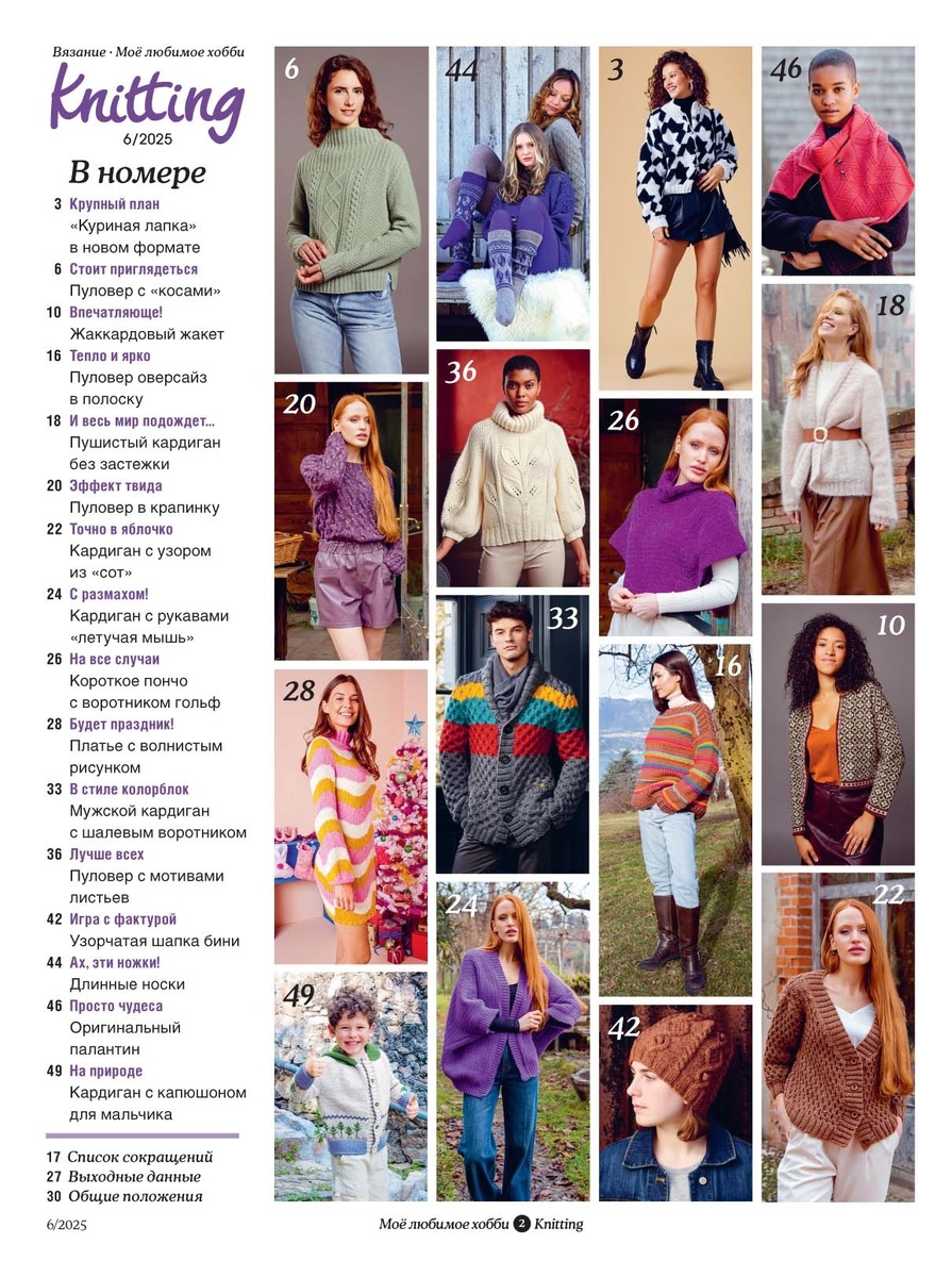 Содержание номера 