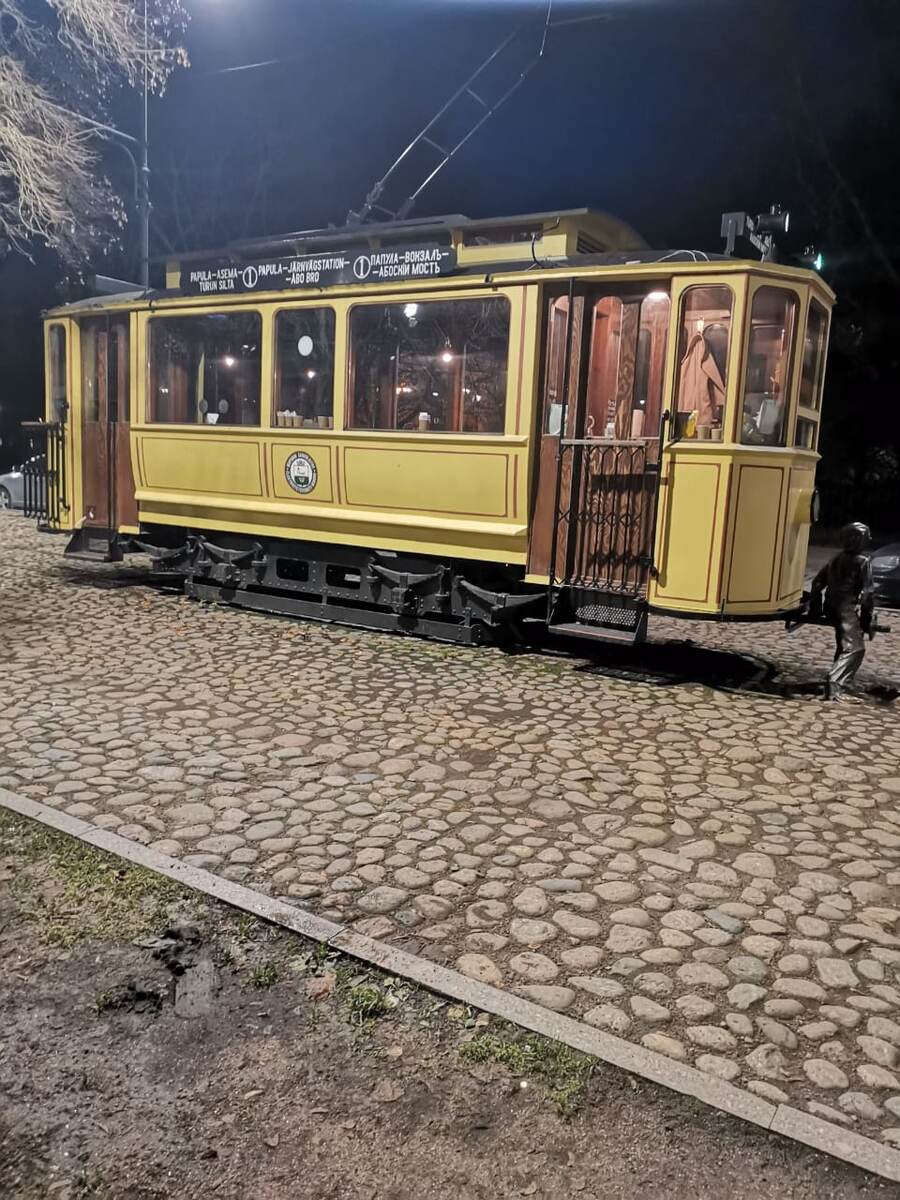 Трамвай Выборга.