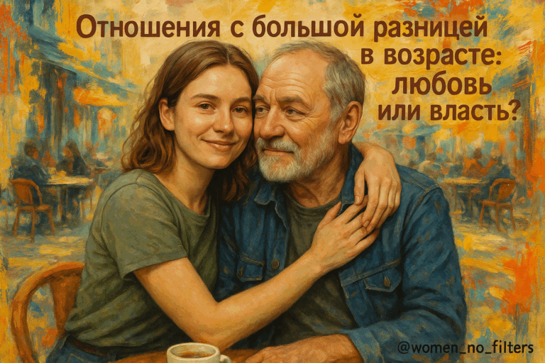    Отношения с разницей в возрасте: любовь или власть? Анна