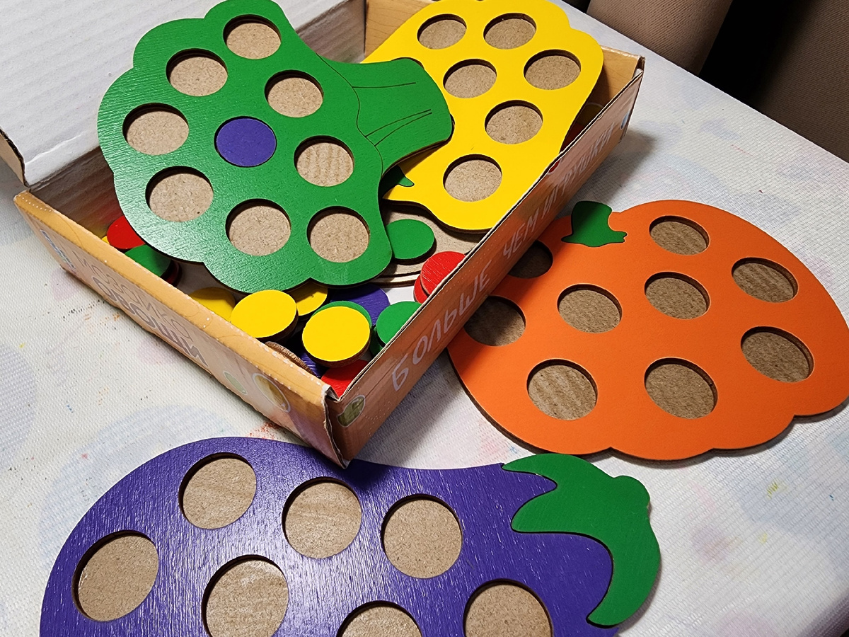 Не только развитие мелкой моторики, но и пищевое образование