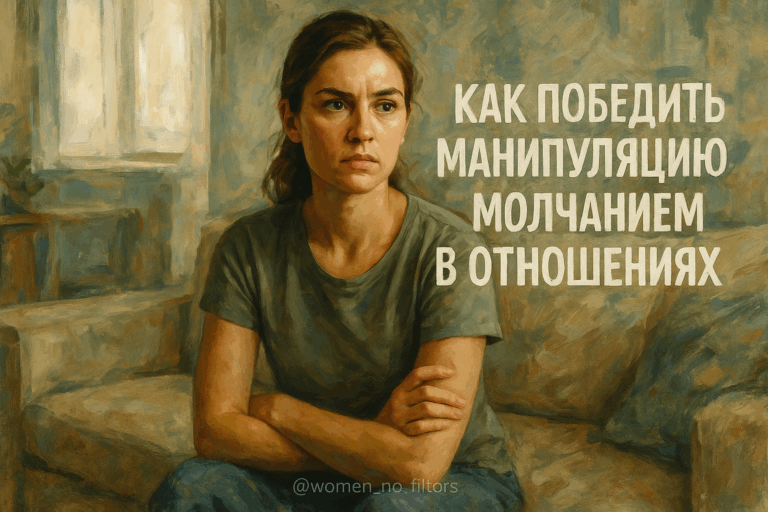    Как победить манипуляцию молчанием в отношениях Анна
