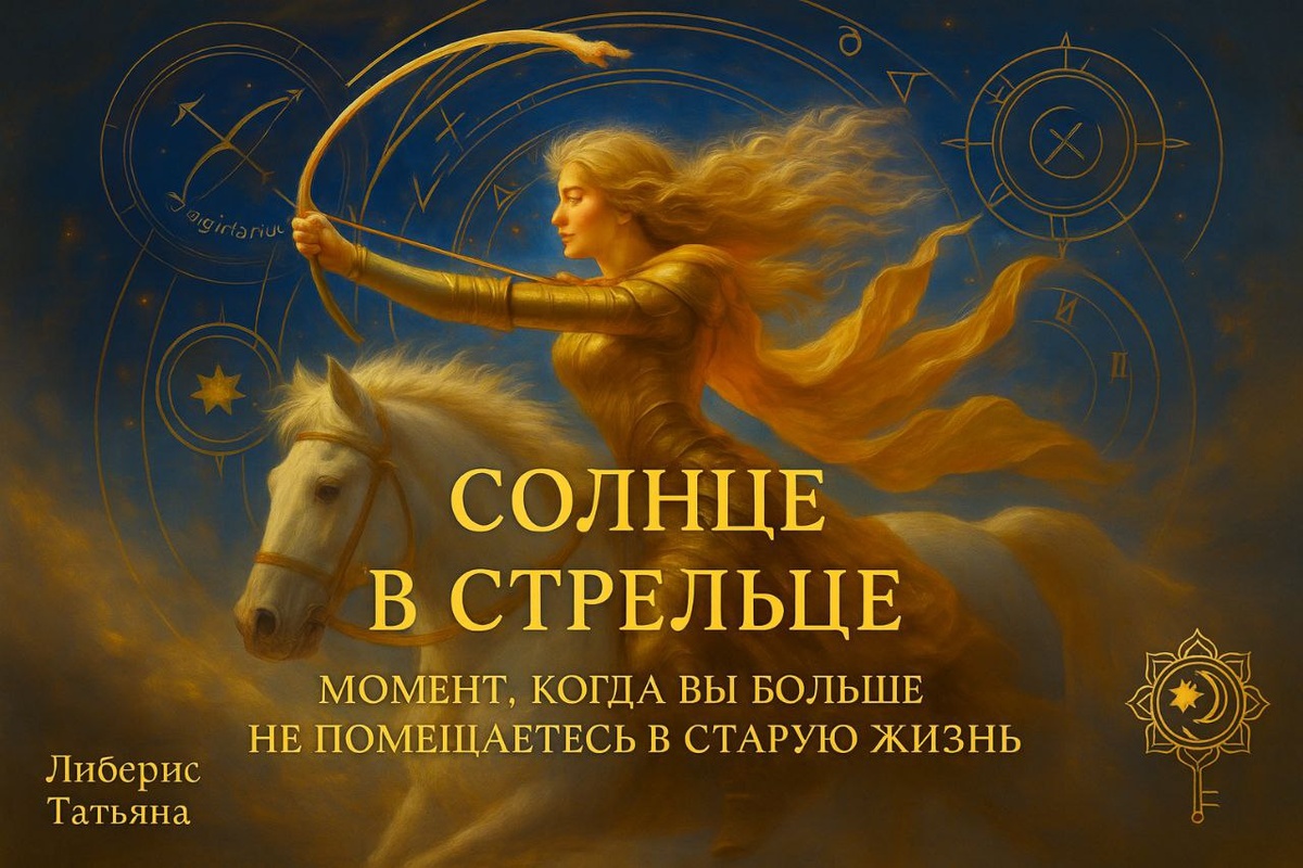 Что меняется, когда Солнце входит в Стрельца? Почему усиливается потребность в свободе и обновлении? Краткое пояснение, которое поможет понять, что происходит с Вашим состоянием в эти дни.