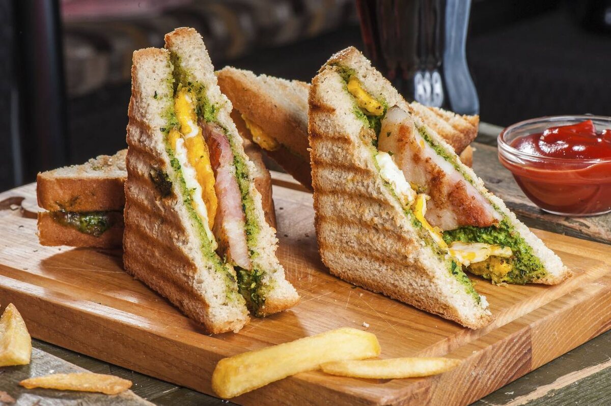 Сэндвич на автоматизированной линии RESURE от компании ГЕОРГ