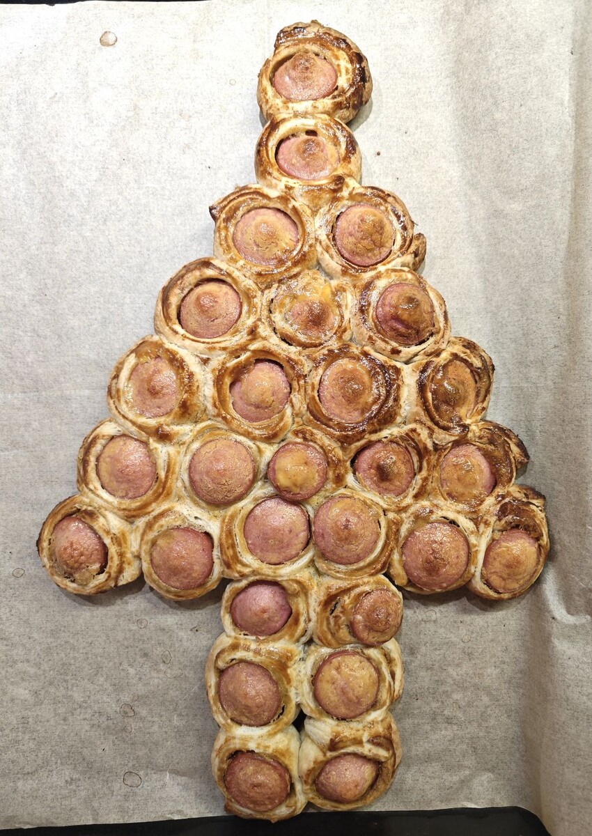 Вкусная и съедобная елочка