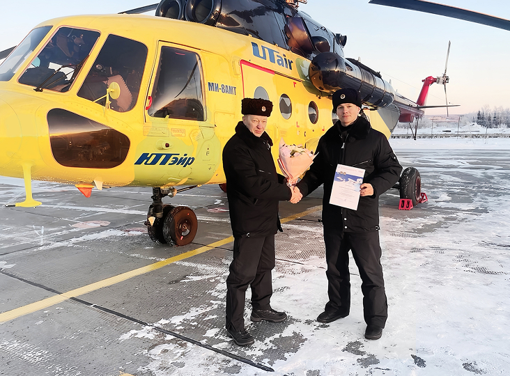 Встречаем командира в Туруханске!