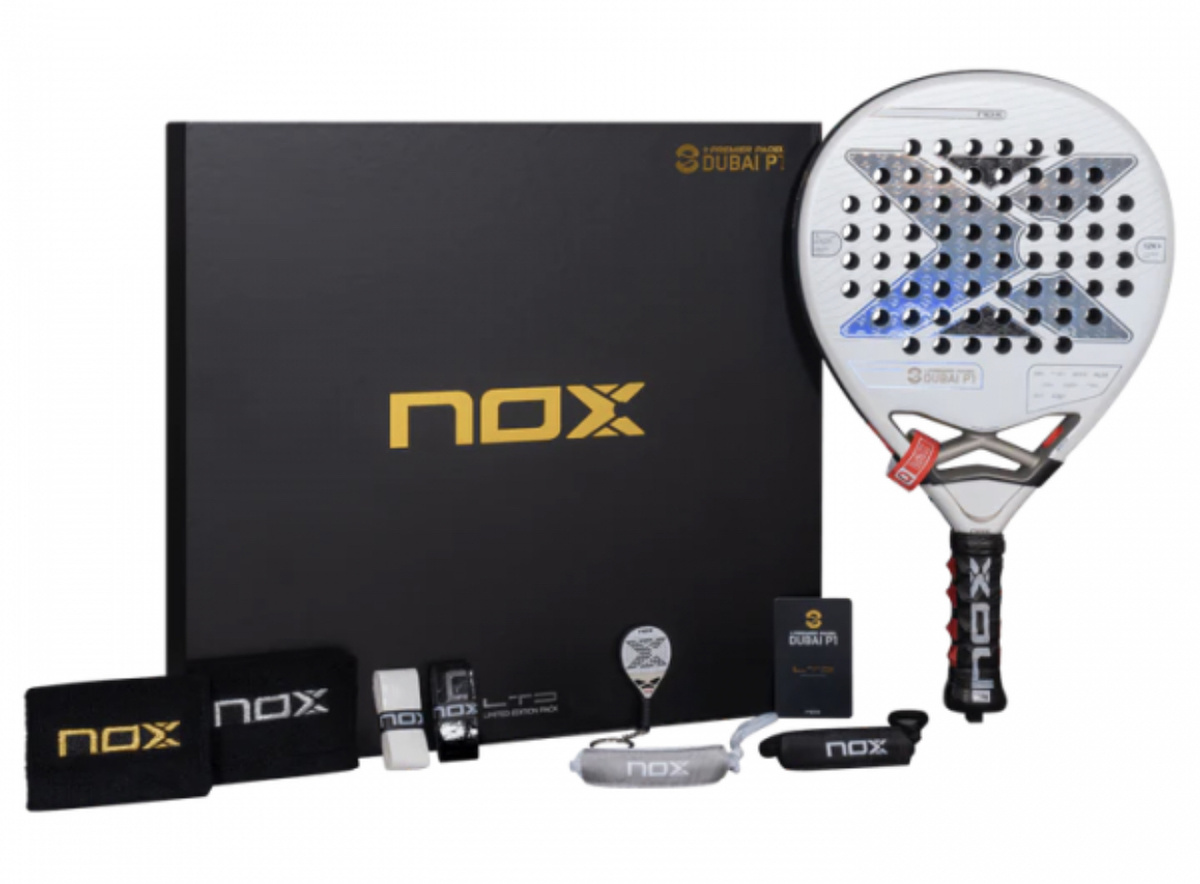 NOX AT10 GENIUS DUBAI LIMITED EDITION PACK – это не просто ракетка, это произведение искусства.