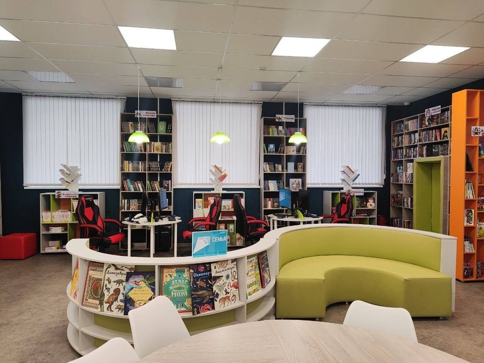    В Осинниках модернизировали Центральную городскую библиотеку.