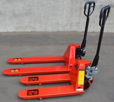 Ручные гидравлические тележки: стандартная и короткая 