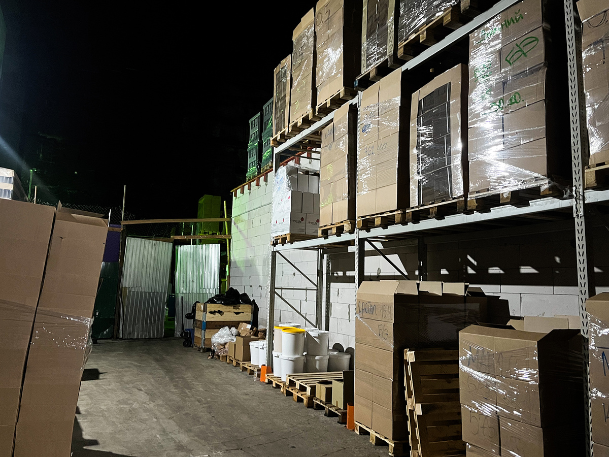 Входная группа завода