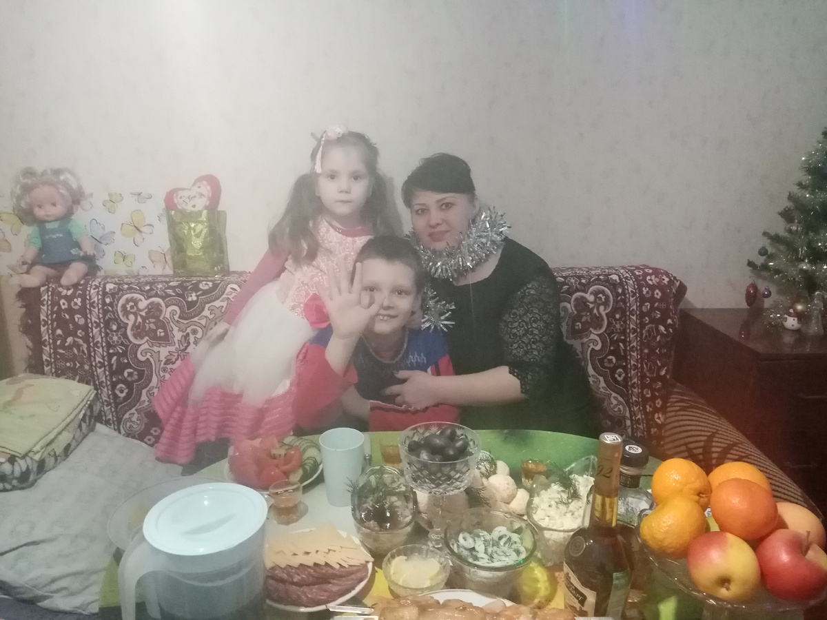 Я мама и мой брат