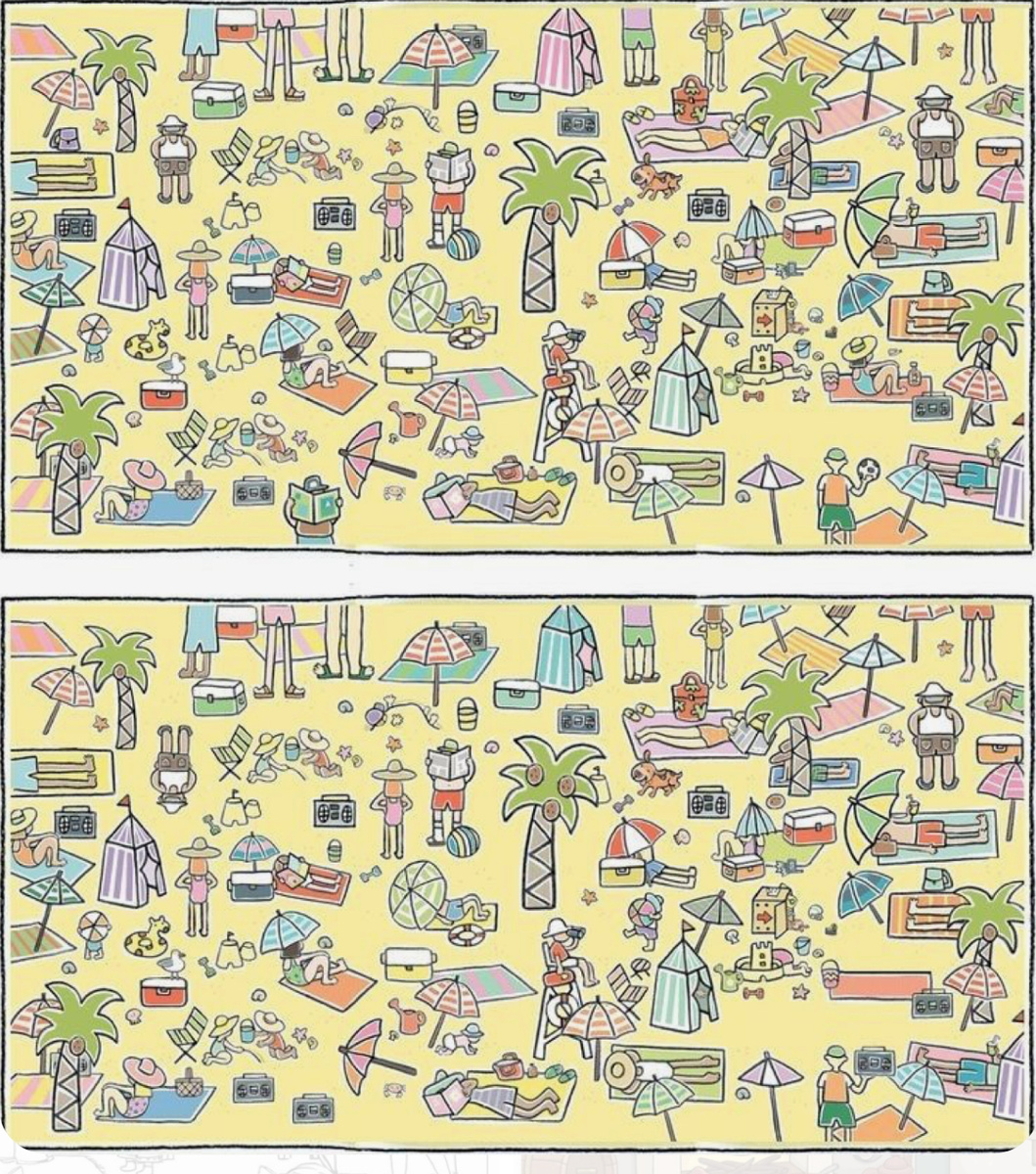 Найди отличия их больше 5 и меньше 10 - точное количество в конце статьи