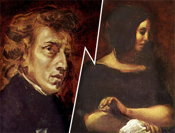 Фредерик Шопен и Жорж Санд