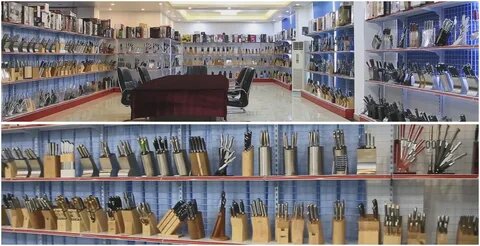 Фото с просторов интернета. Шоурум ножей при фабрике по производству ножей