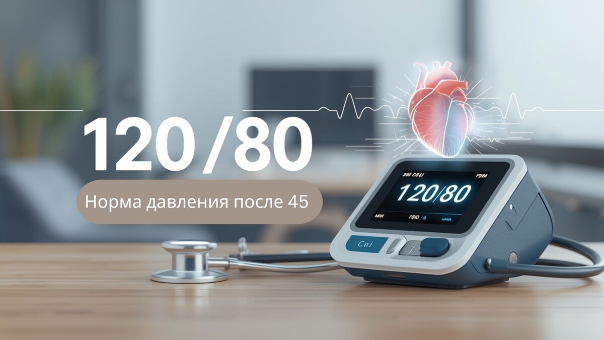 Норма давления после 45: какие цифры должны быть на вашем тонометре