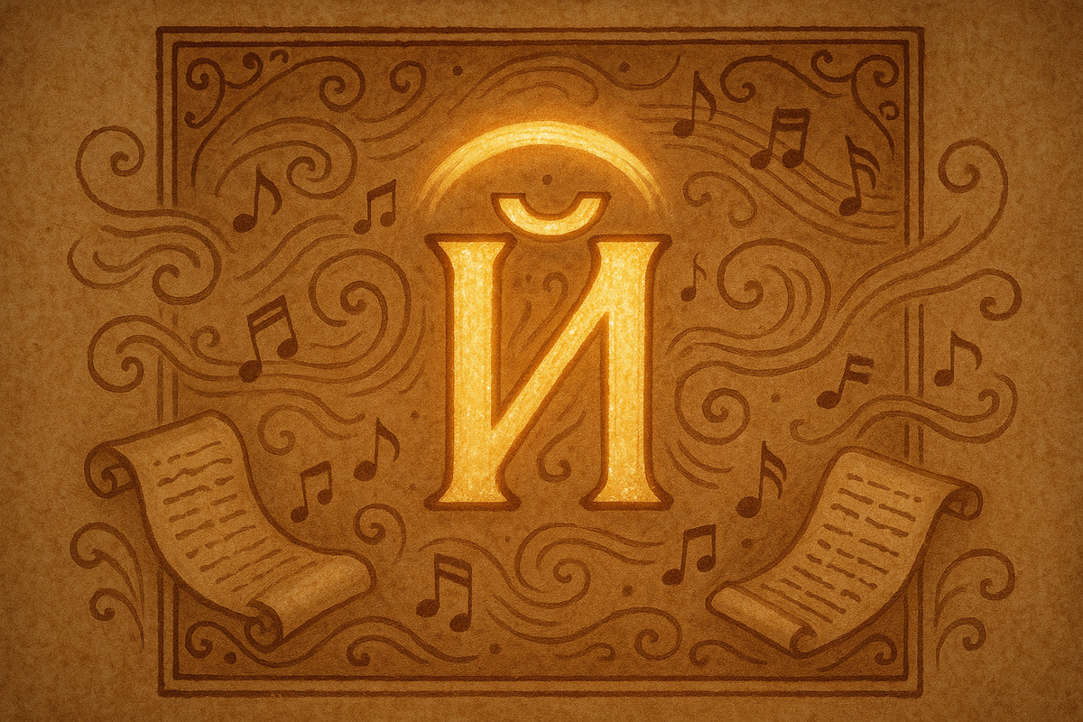 Как появилась буква Й?