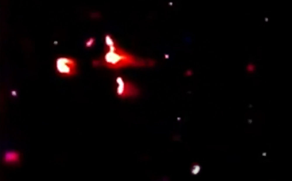 Стоп-кадр видео, записанного с МКС