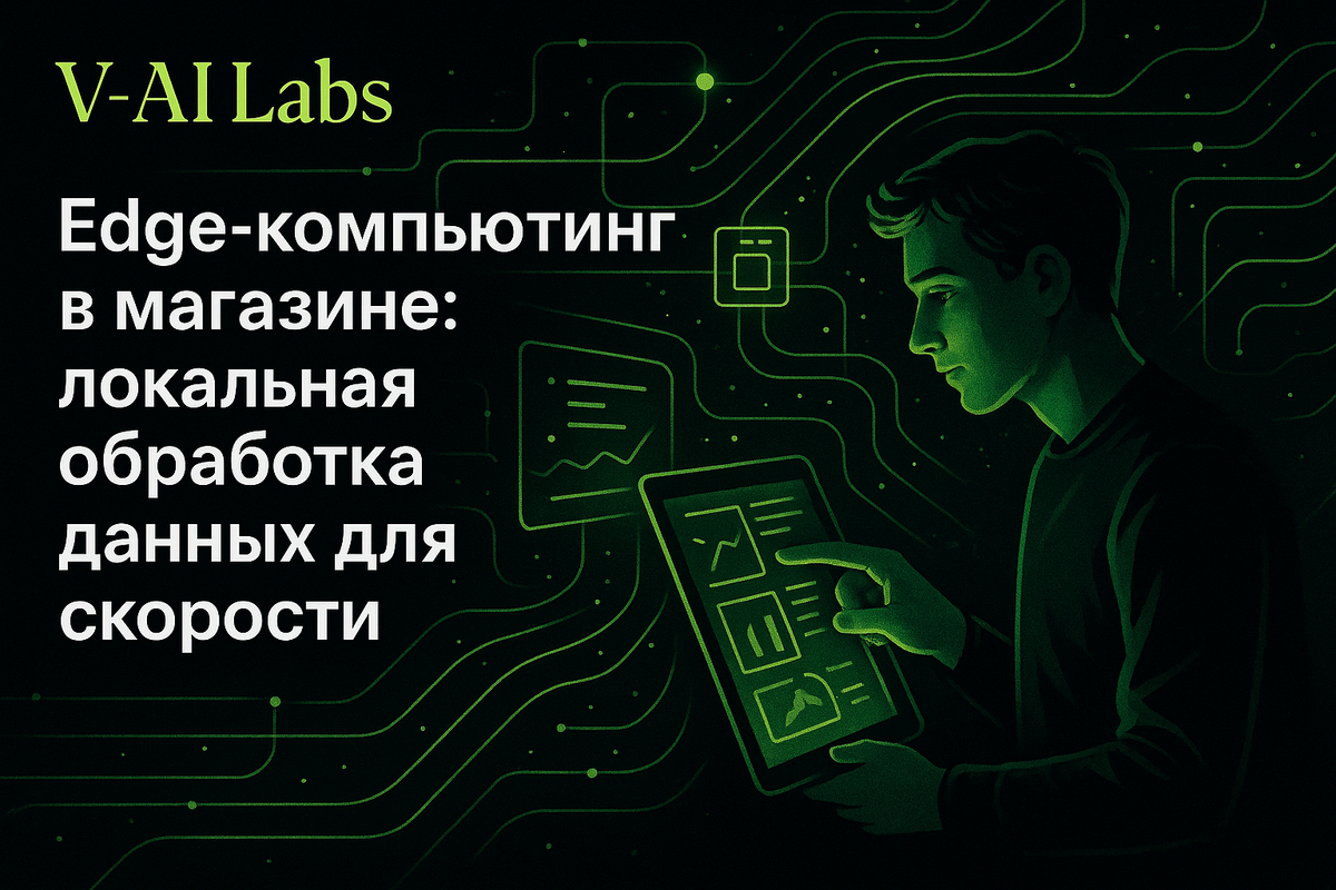    Локальная обработка данных в офлайн-магазине с помощью edge-компьютинга