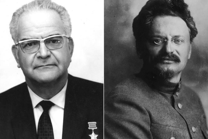 Рамон Меркадер и Лев Троцкий