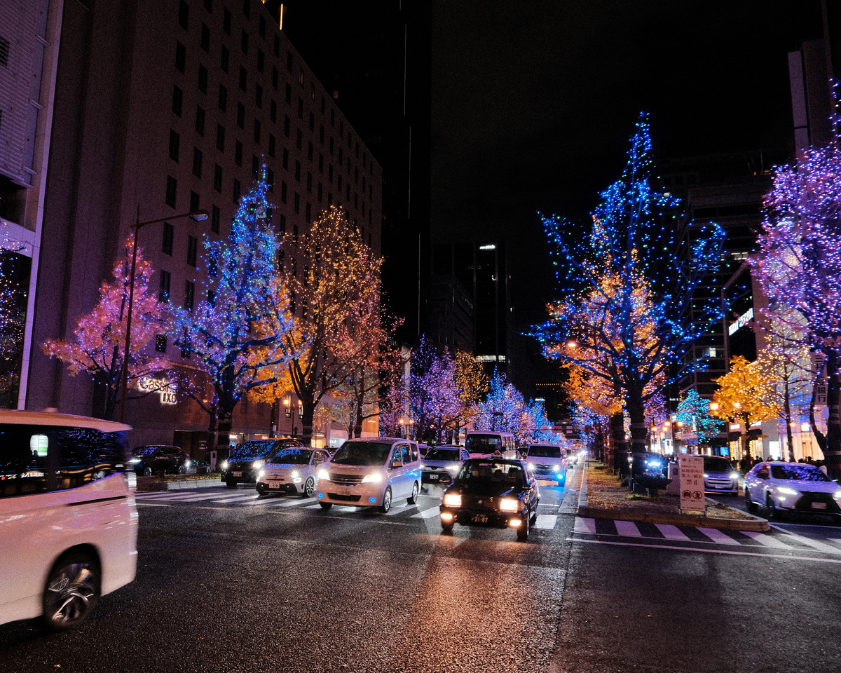 Рождественская Осака.