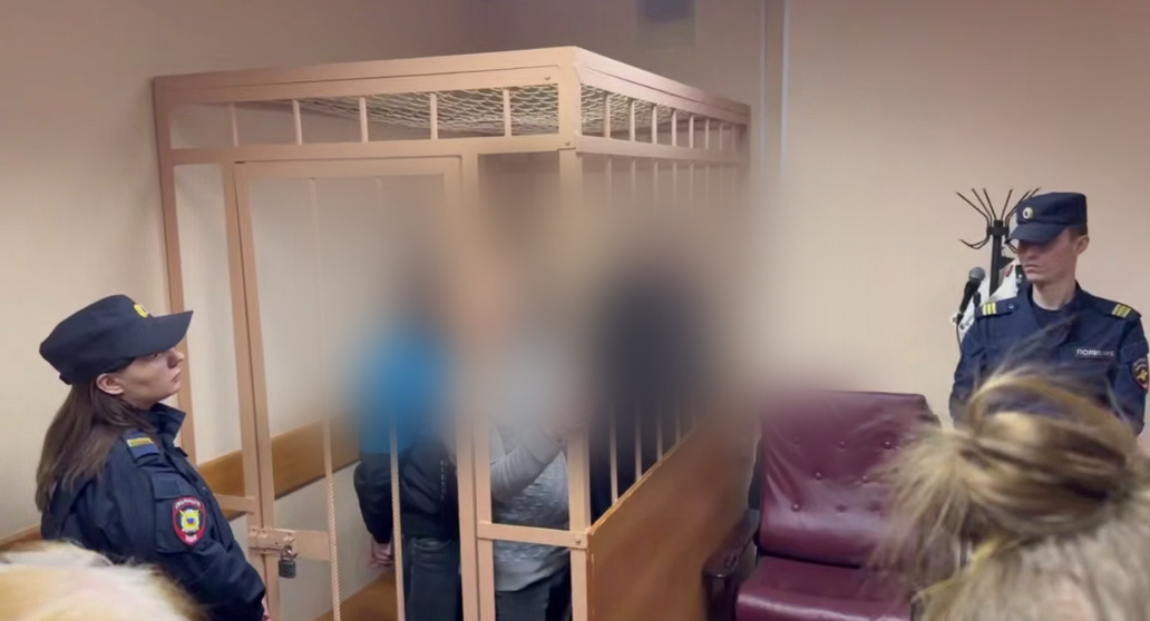 Фото: кадр видео объединенной пресс-службы судов Петербурга