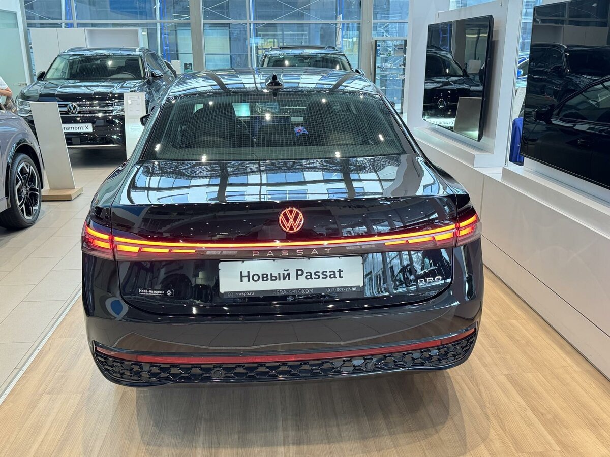 В РФ начали продавать VW Passat в новом кузове. Источник иллюстрации - auto.ru
