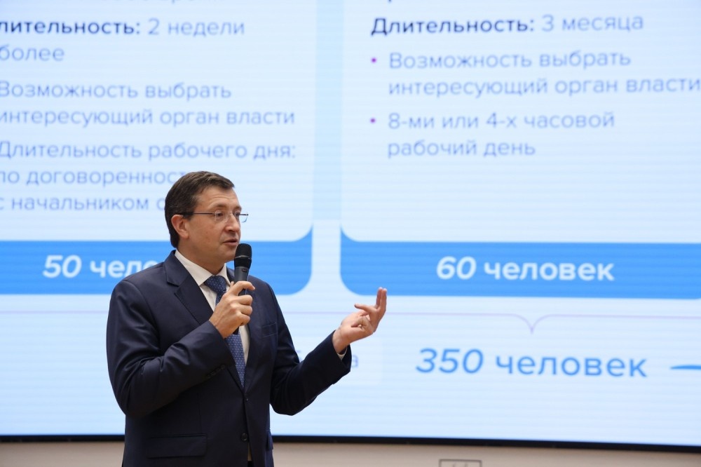    Глеб Никитин поделился опытом госслужбы со студентами в Нижнем Новгороде