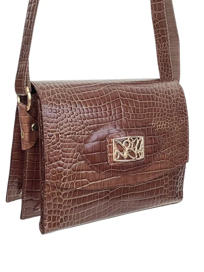 Кожаная сумка-планшет "Дея-09". Ателье Ирины Берзиной.