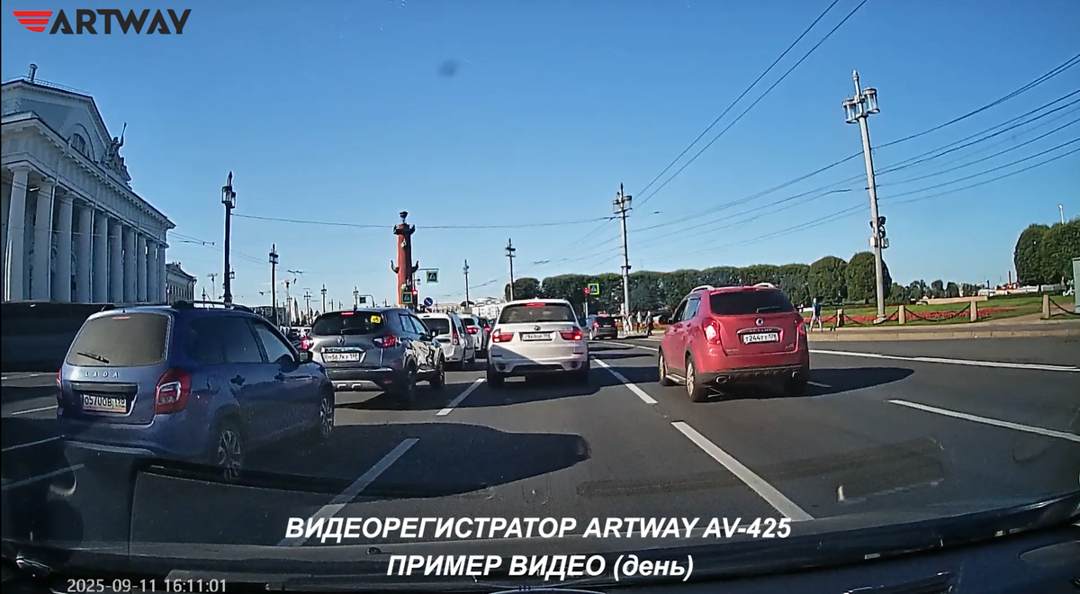 Модель видеорегистратора AV-425