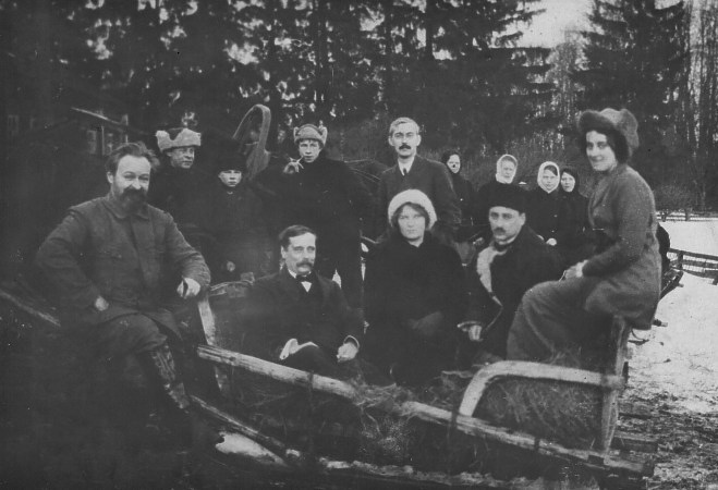 Герберт Уэллс в Вергеже