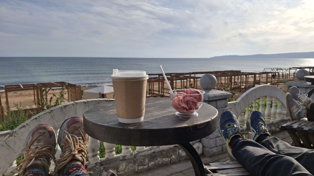 Кафешечка между Приморским и Феодосией