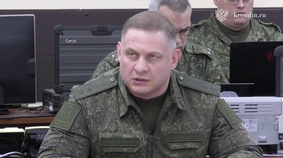    Кадры пресс-службы Кремля