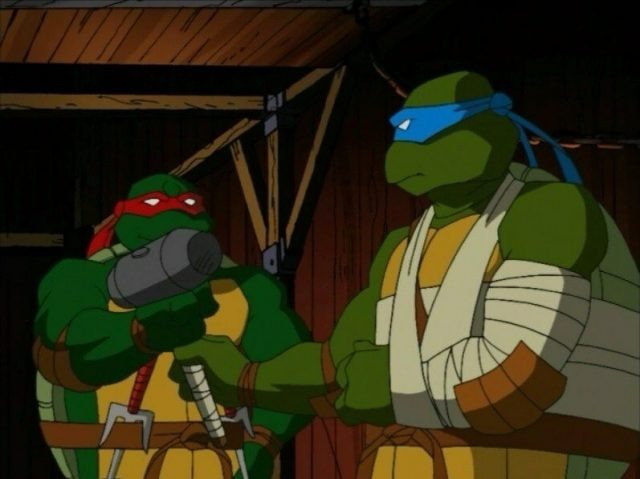    Кадр из сериала «Мутанты черепашки ниндзя. Новые приключения!»