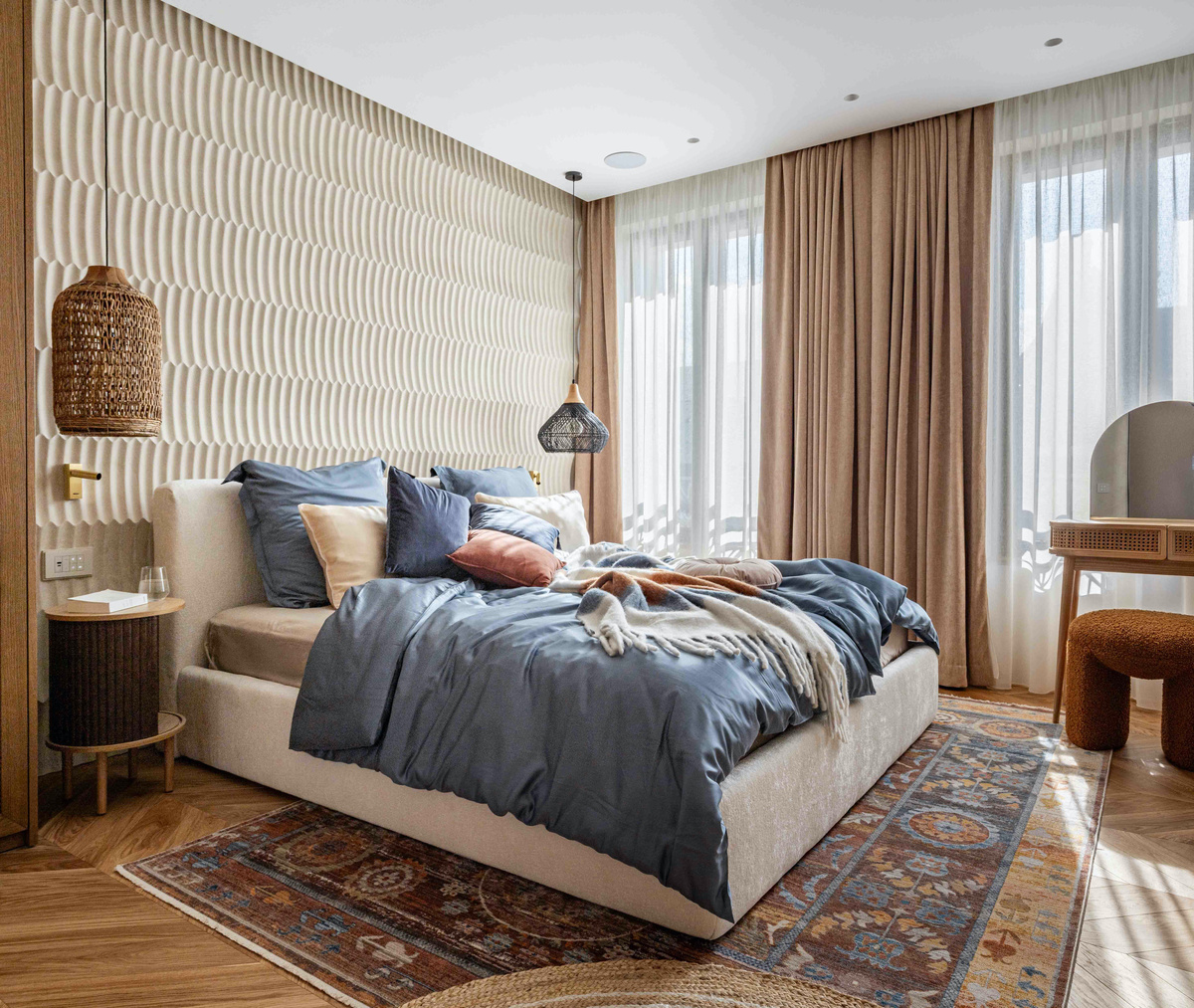 Фото реализованного дизайн-проекта интерьерной студии AI в ЖК Botanica (Санкт-Петербург)