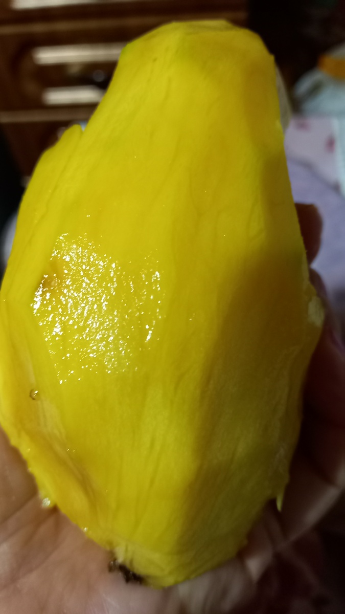 Потом его почистила