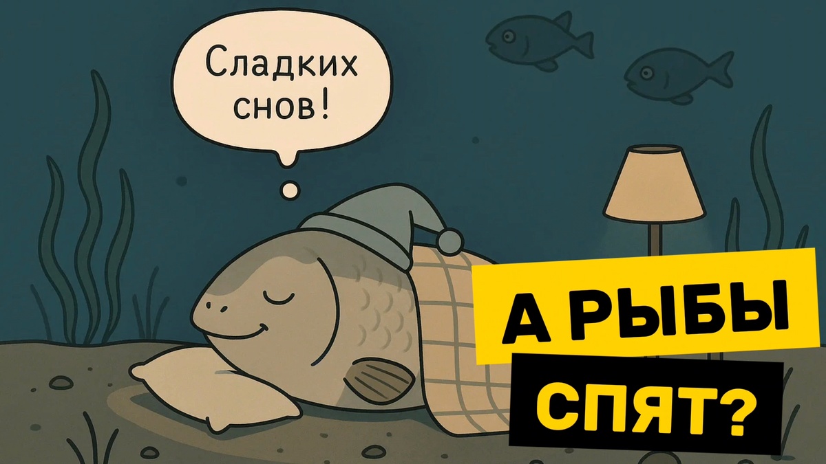 А спят ли рыбы? Как они спят и зачем!
