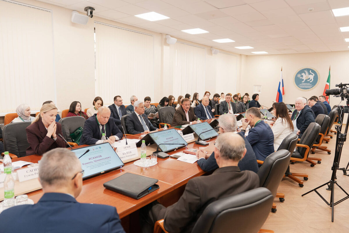 В столице РТ прошла конференция «Казань тысячелетняя»Фото: © Салават Камалетдинов / «Татар-информ»