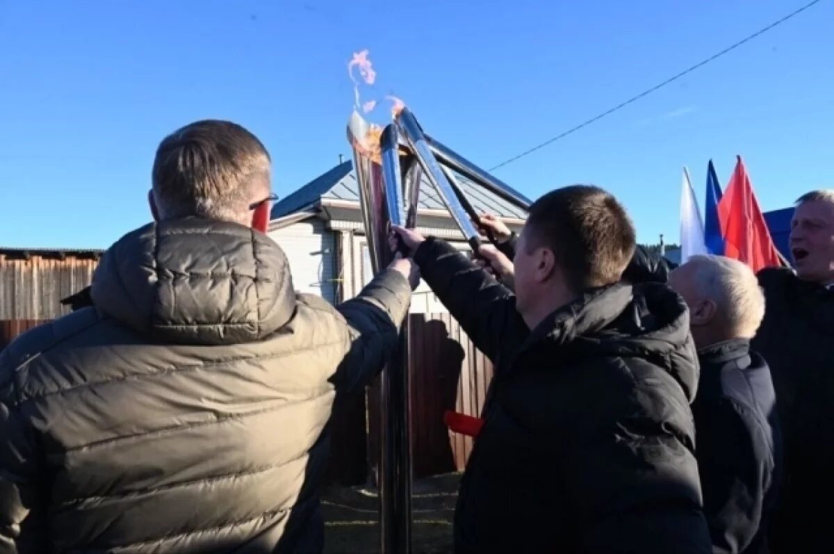    В уральской деревне Урмикеево запустили новый газопровод