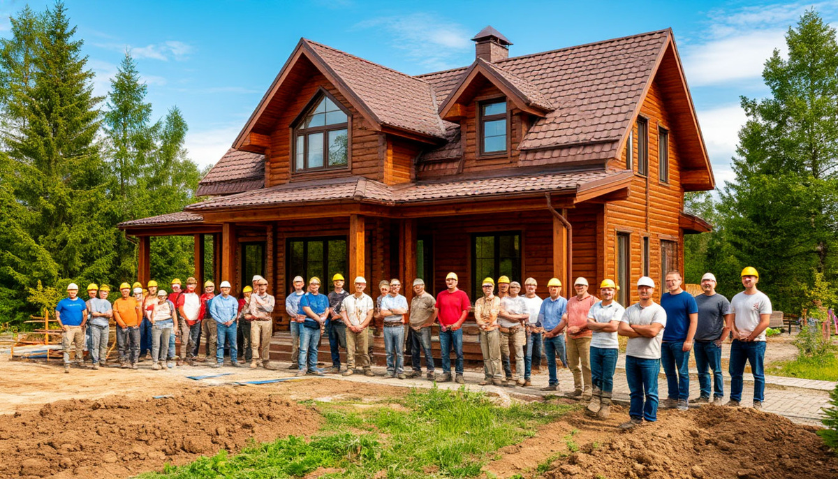 Именно так представляет себе клиент процесс реконструкции дома